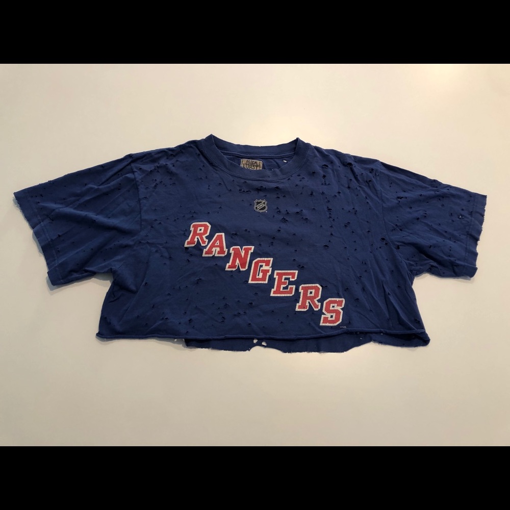 CRAZY $: LF REEBOK NHL VINTAGE RANGERS LUNDQVIST T